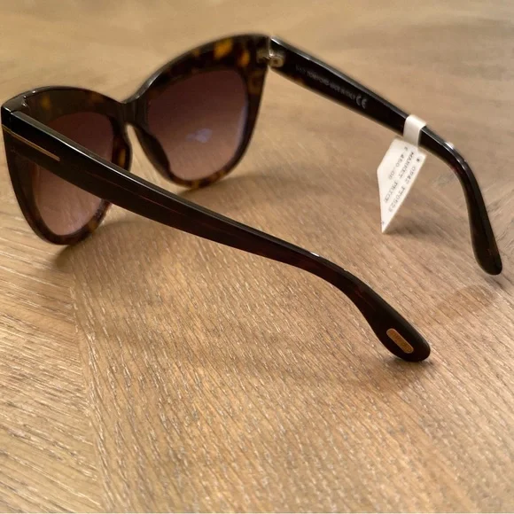 NWT TOM FORD Nika Cat Eye Sunglasses #TF523 - Picture 5 of 12